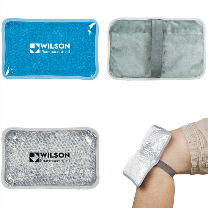 JH9433 Plush Gel Beads Hot/Cold Pack With Custom Imprint